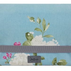 JOLLAA Windeltasche »Classic Rose Mint Pink«, Wickeltasche für unterwegs, Tasche für Windeln & Feuchttücher, Windeletui, Wickelmäppchen MADE IN EUROPE