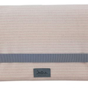 JOLLAA Windeltasche »Stripes Light Pink«, Windeltasche für unterwegs, kleine Wickeltasche für Windeln & Feuchttücher, Windeletui, Wickelmäppchen...