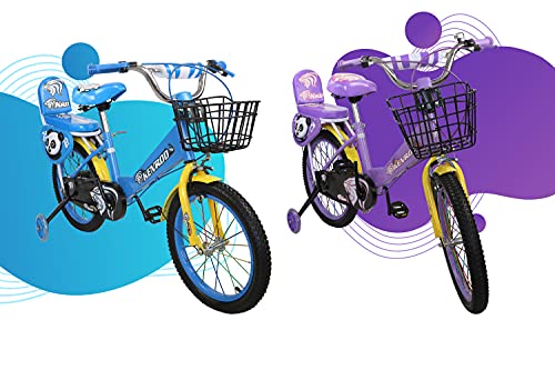 KEN ROD Kinderfahrrad mit Rädern | Fahrrad Kinder von 3 bis 9 Jahren | Fahrrad mit Rädern | Fahrräder mit Korb und Rädern – Bild 4