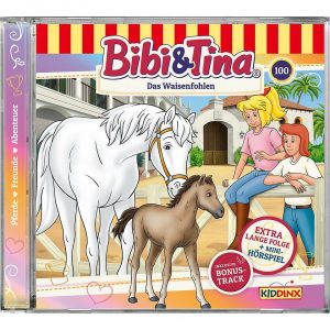 Kiddinx Hörspiel »Bibi und Tina 100 – Das Waisen-Fohlen, Audio-CD«