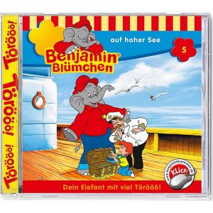 Kiddinx Hörspiel »CD Benjamin Blümchen 05 - auf hoher See«