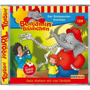 Kiddinx Hörspiel »CD Benjamin Blümchen 139 - Der Dinosaurierknochen«