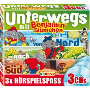 Kiddinx Hörspiel »CD Benjamin Blümchen - Unterwegs mit Benjamin«