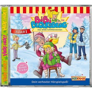 Kiddinx Hörspiel »CD Bibi Blocksberg 126 - Das wilde Schlittenrennen«