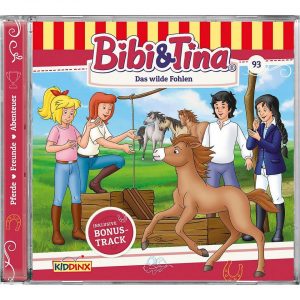 Kiddinx Hörspiel »CD Bibi & Tina 93 - Das wilde Fohlen«