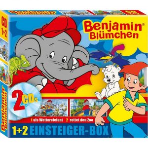Kiddinx Hörspiel »CD Doppel-Boxen Benjamin Blümchen - Einsteiger-Box«