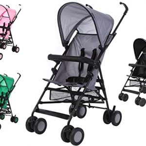 Kidmeister Ultra Leichter Buggy Jogger S2 Kinderwagen Sitzbuggy Sportwagen Babywagen Grau