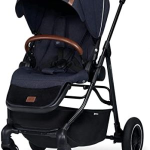 Kinderkraft Kinderwagen ALLROAD, Sportwagen, Kinderbuggy, Liegebuggy, Zusammenklappen, Liegeposition, mit UPF 50+ Filter, Zwei Fahrtrichtungen,…