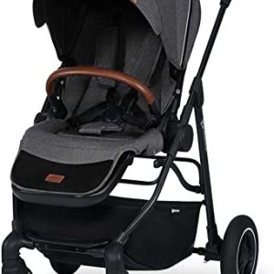 Kinderkraft Kinderwagen ALLROAD, Sportwagen, Kinderbuggy, Liegebuggy, Zusammenklappen, Liegeposition, mit UPF 50+ Filter, Zwei Fahrtrichtungen,...
