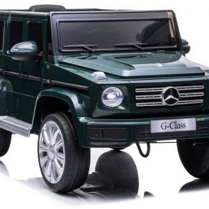 LEAN Toys Elektro-Kinderauto »Kinder Elektroauto Mercedes G500 V8 Grün 12V«, 12V Kinderfahrzeug Kinderauto elektrisch