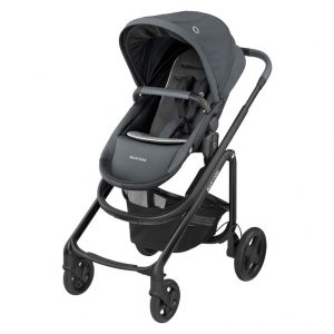 Maxi-Cosi Lila CP Komfortabler Buggy-Kinderwagen, zusammenklappbar, 6 Monate bis 4 Jahre, 0-22 kg, Essential Graphite (grau)