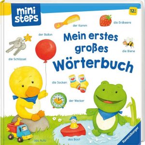 Ravensburger Bilderbuch »ministeps®, Mein erstes großes Wörterbuch«, FSC® - schützt Wald - weltweit