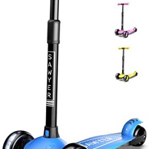 Sawyer Bikes - Verstellbarer 3-Rad-Roller – Kinder 2 bis 8 Jahren