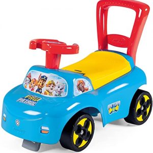 Smoby - Rutscherfahrzeug Paw Patrol - Kinderfahrzeug mit Staufach und Kippschutz, für drinnen und draußen, Paw Patrol Design, für Kinder ab 10 Monaten