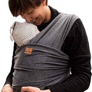 SOVERDE® Tragetuch Baby Extra Lang, Samtweich & Elastisch - Babytragetuch passend für jeden Körpertypen - Baby Sling - Tragetuch - Baby Wrap