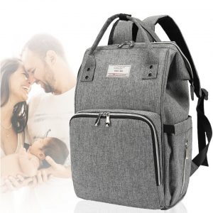 TAN.TOMI Wickelrucksack »Wickelrucksack »Multifunktionaler Baby Wickeltasche« (Ersatzbeutel geeignet zum Ausgehen, Großraum-Rucksack), reißfestem,...