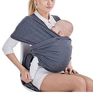 Tragetuch Baby elastisch für Neugeborene und Kleinkinder, Babytragetuch Kindertragetuch Baby Bauchtrage Sling Tragetuch für Baby Neugeborene...