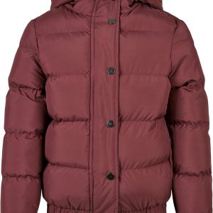 Urban Classics Mädchen Jacke Girls Hooded Puffer Jacket, Winterjacke, gefüttert, Daunenjacke erhältlich in 2 Farben, Größen 110/116 - 158/164