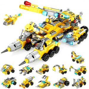 VATOS City Bausteine Spielzeug ab 6 7 8 9 10 Jahren für Jungen und Mädchen,566 Teile Konstruktionsspielzeug 25-in-1 STEM Geschenke,Creative...
