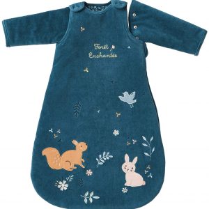Vertbaudet Baby Schlafsack,Märchenwald, Ärmel abnehmbar