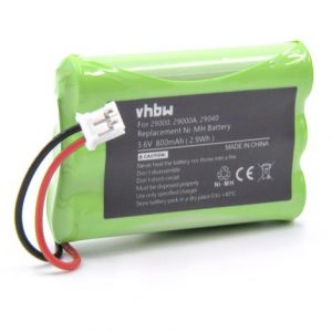 vhbw Akku kompatibel mit Summer Infant 29000, 29030, 29040, 29000A Babyfon (800mAh, 3,6V, NiMH)