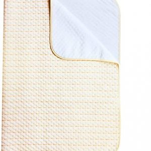 Inkontinenzauflage Waschbar Matratzenauflage Wasserdichte 70x100cm Matratzenschutz Bettunterlage Gelb für Baby Kinder Erwachsene Schwangere...