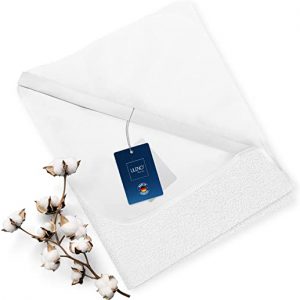 LILENO HOME Matratzenschoner 70x140 cm - Inkontinenzunterlage waschbar u. wasserdicht mit weicher Oberseite aus 100% Baumwolle - Kochfeste...