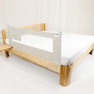 Rausfallschutz, Kleinkinderbettgitter, Bett Fallschutz Kinder 68cm Extra Breites Faltbares Bettgitter 150cm 180cm 200cm, Vertikaler Hubbettschutz,...