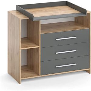 Vicco Wickelkommode Babykommode Wickelregal Oskar Babymöbel Wickeltisch