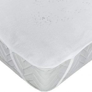 webwarenhaus wasserdichte Matratzenschoner atmungsaktive Molton Betteinlage 11 Größen wählbar 100% Baumwolle Matratzenauflage 4-Ecken Gummi 60 x 120cm