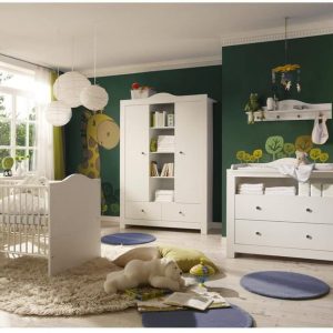 an Original by Storado Babyzimmer Luca 1" Weiss/Weiss 5 TLG.