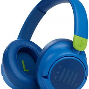 JBL JR 460 NC – Over-Ear Kopfhörer mit Noise-Cancelling für Kinder in Blau – Mit JBL Safe Sound für sicheren Hörspaß – Bis zu 30 Stunden…