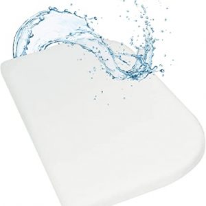 WhizProducts Wasserdichtes Spannbettlaken 81x42 cm passend für Babybay Original - Babybay Spannbetttuch mit integriertem atmungsaktiven Babybay...
