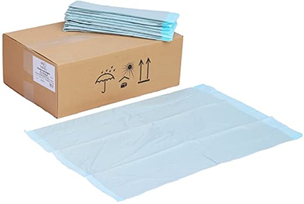 100x 6-lg 60x90cm Zellstoff Krankenunterlage Einmalunterlagen Wickelunterlagen Tierunterlagen babyunterlagen Inkontinenz