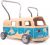 3 in 1 LAUFLERNWAGEN UND RUTSCHFAHRZEUG MAAMUU ALOHA HELLBLAU HOLZ und EDELSTAHL Made in Italy …