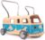 3 in 1 LAUFLERNWAGEN UND RUTSCHFAHRZEUG MAAMUU ALOHA HELLBLAU HOLZ und EDELSTAHL Made in Italy …