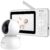 7links Babyfon: Video-Babyphone, dreh- & schwenkbare Kamera, 11 cm (4,3″) Farbdisplay (Baby Überwachung)