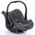 ABC Design Babyschale »Diamond Special Edition – Asphalt«, 3.4 kg, (1-tlg), Gruppe 0+ Baby Autositz – ab Geburt bis 13 kg