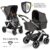 ABC Design Kombi-Kinderwagen »Salsa 4 Air Diamond Edition – Asphalt«, (7-tlg), inkl. Babywanne, Sportsitz & XXL Zubehörpaket