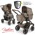 ABC Design Kombi-Kinderwagen »Salsa 4 Air – Fashion Edition – Nature«, (7-tlg), inkl. Babywanne, Sportsitz & XXL Zubehörpaket – Kollektion 2021