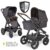 ABC Design Kombi-Kinderwagen »Viper 4 – Street«, (7-tlg), mit Lufträdern – inkl. Babywanne, Sportsitz & XXL Zubehörpaket
