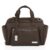 ABC Design Wickeltasche »Style – Dark Brown« (7-tlg), Windeltasche inkl. Wickelauflage, Flaschenwärmer und Utensilientasche