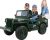 Actionbikes Motors Elektro-Kinderauto »Jeep Willys Kinder Elektroauto«, Belastbarkeit 60,00 kg, für 3 Kinder – inkl. Fernbedienung