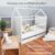 Alcube Babybett »Hausbett „Charlie“ 60×120 cm I Made in Europe«, Gitterbett umbaubar zum Haus Kinderbett