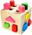 all Kids United® Steckwürfel aus Holz-Würfel Lernspielzeug-Puzzle Steckbox für Baby & Kleinkind; Holz-Spielzeug trainiert Motorik; Förderung von…