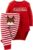 Alliwa Baby Baby Kleidung Mädchen 0-3 Monate Weihnachten, Jungen Rote Baby Strampler + Gestreifte Hosen Baby Anzug Neugeborenes Babekleidung Set
