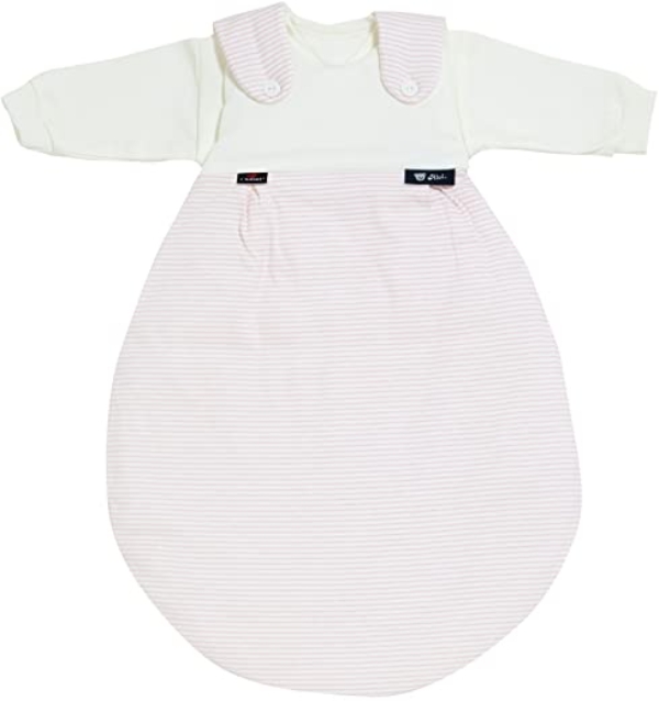 Alvi 441231112 Baby Mäxchen, 3 – teilig, Outlast Streifen, rosa