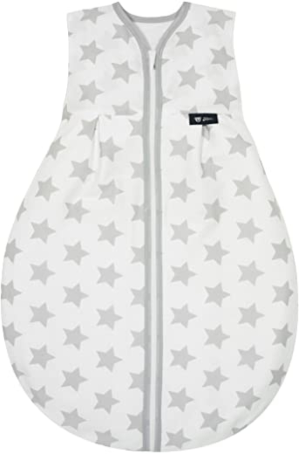 Alvi Kugelschlafsack Molton | Alvi Sommerschlafsack | Babyschlafsack ärmellos 100% Baumwolle | Unwattierter Alvi Außensack | Leichter…
