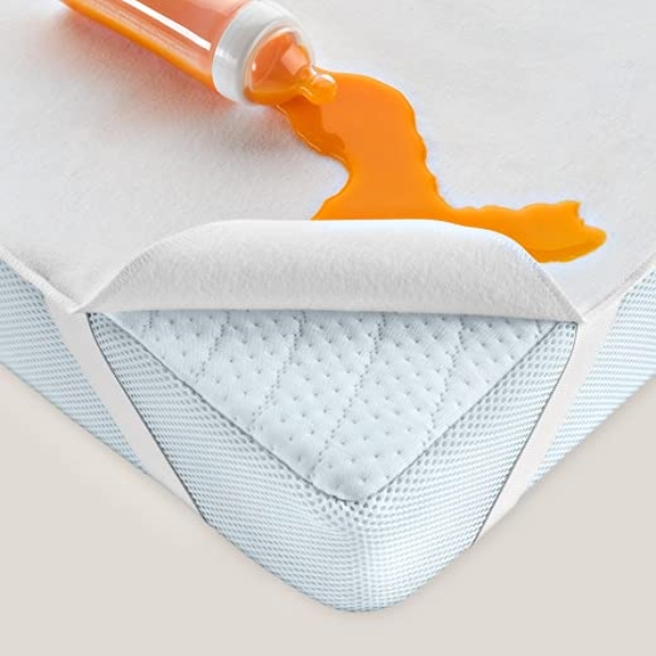 ALVI wasserdichte Betteinlage – Matratzenauflage 70×140 cm – Molton Matratzenschoner für Kinder und Baby Matratzen – ÖkoTex Standard 100 geprüft,…