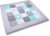 Amilian Krabbeldecke Patchworkdecke ideal als Spieldecke Laufgittereinlage Decke Kuscheldecke schön gepolstert mit Namen und Datum bestickt, ideal…